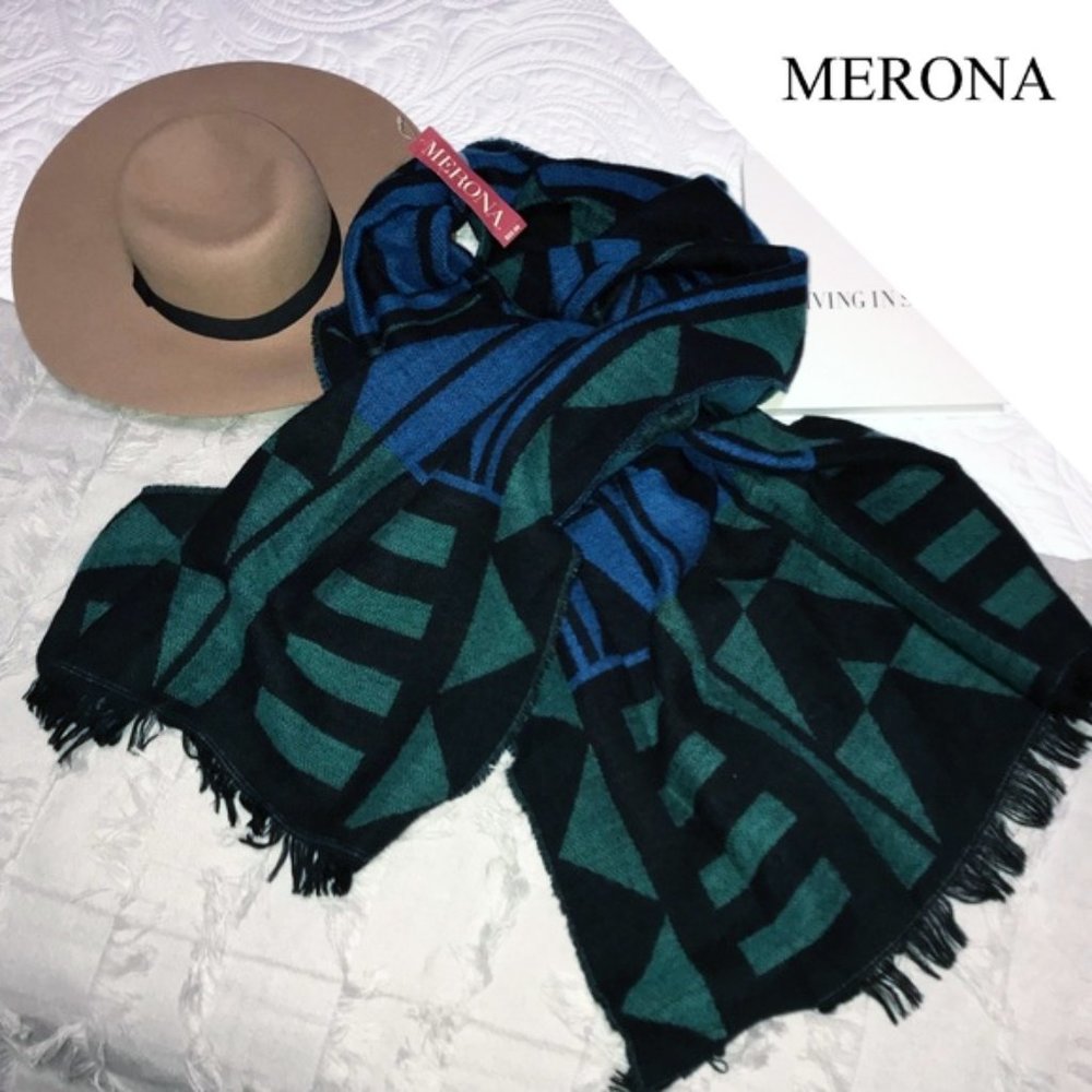 DONATED: Merona wide print scarf